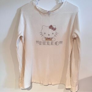 Hello Kitty Thermal Long Sleeve Top